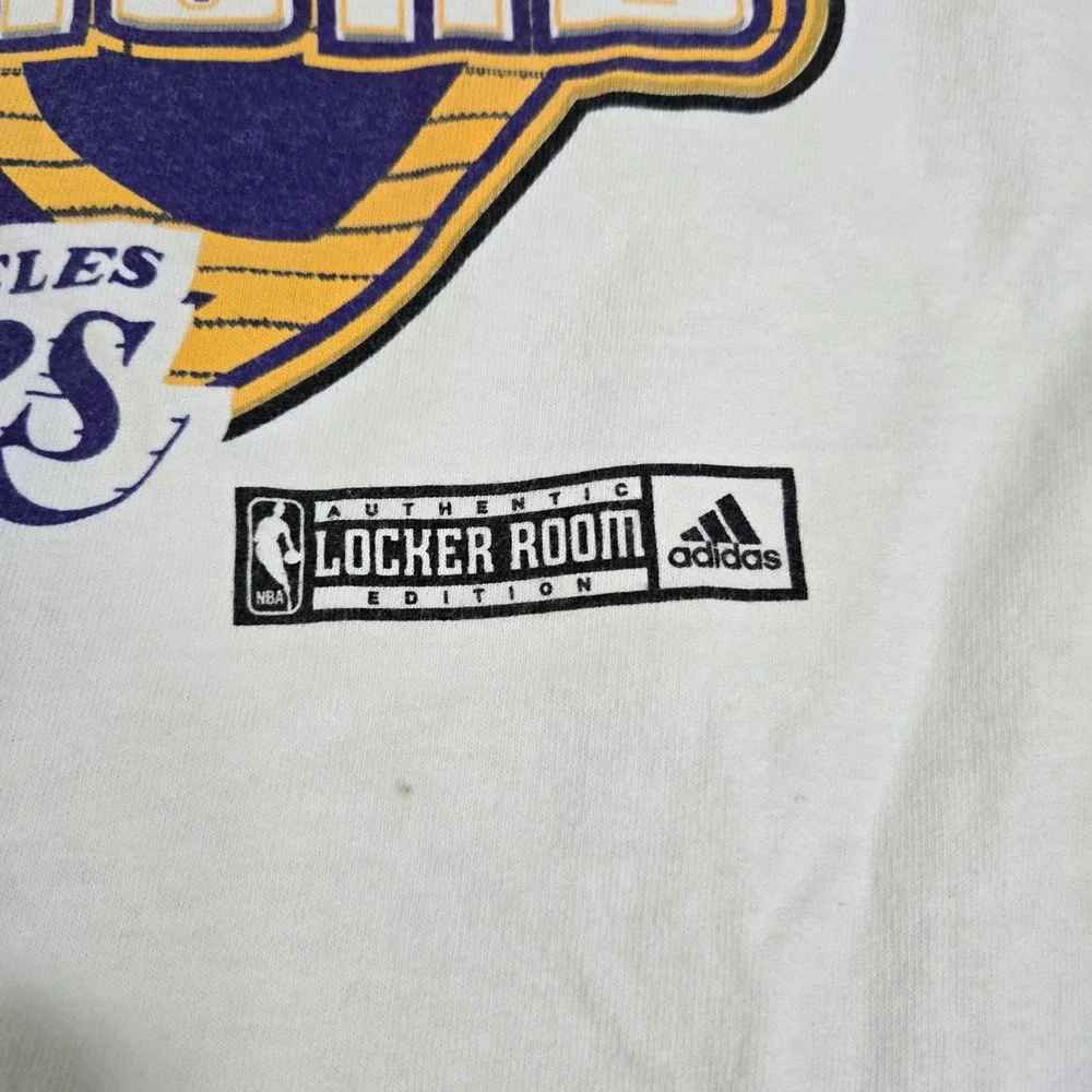 adidas LA‎ Lakers 2009 Western Conference Champions Locker Room T Shirt Mens 2XL